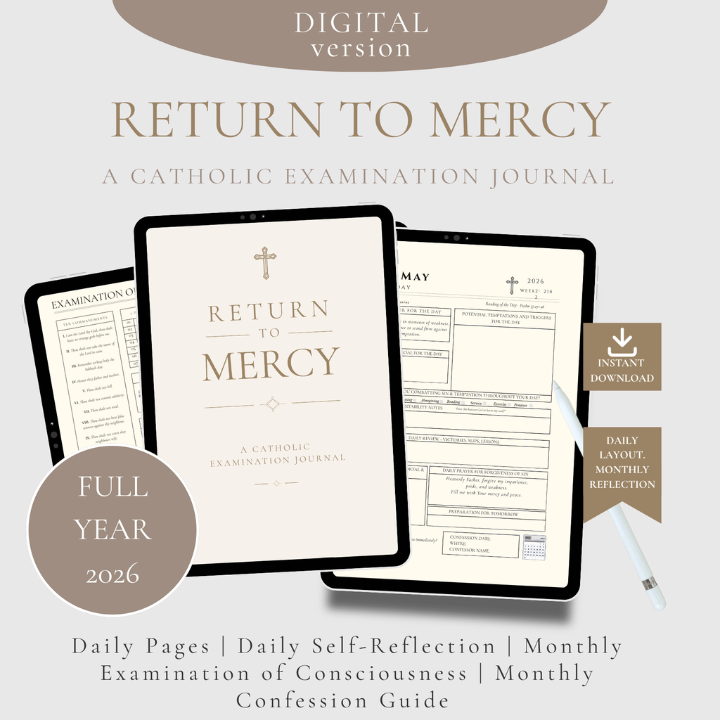 DIGITAL: 2026 Catholic Daily Examination of Conscience Journal