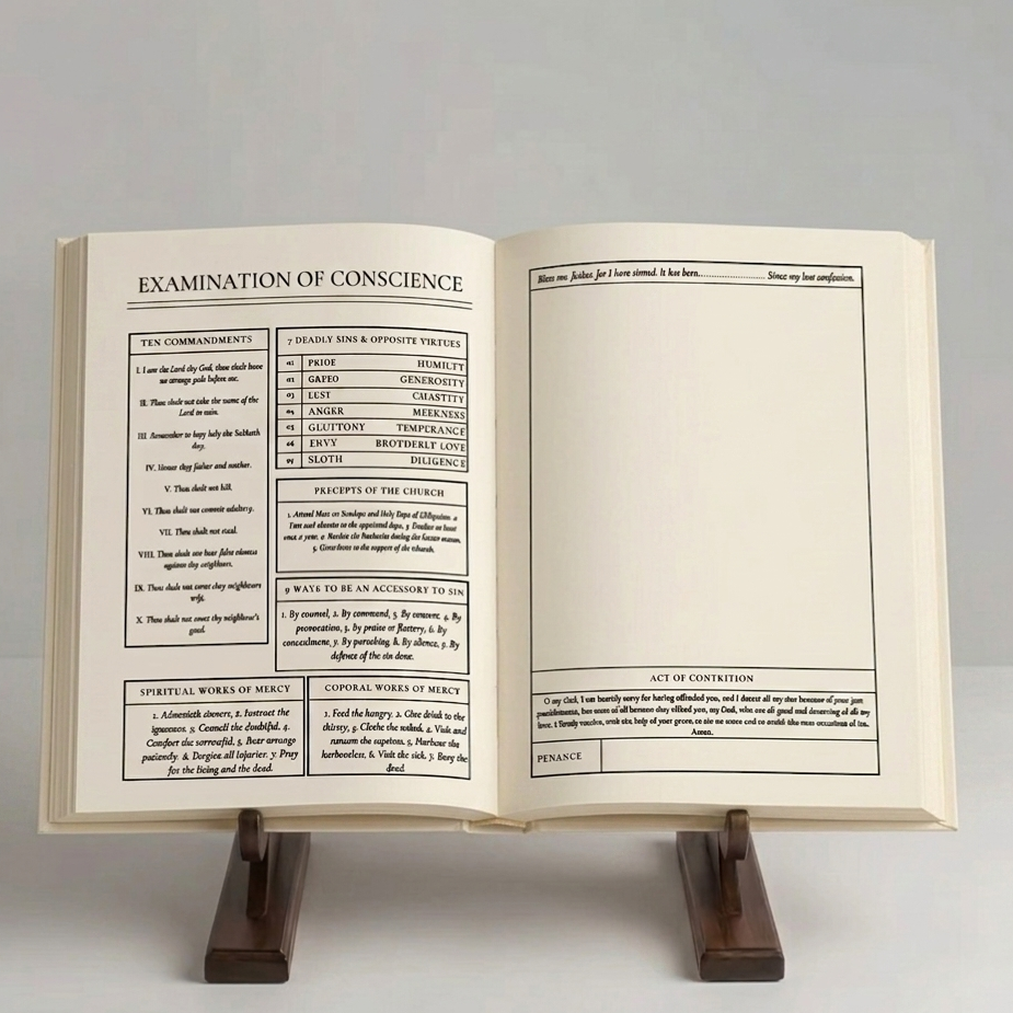 Confession in a Year: Monthly Examination of Conscious and Confession Guide